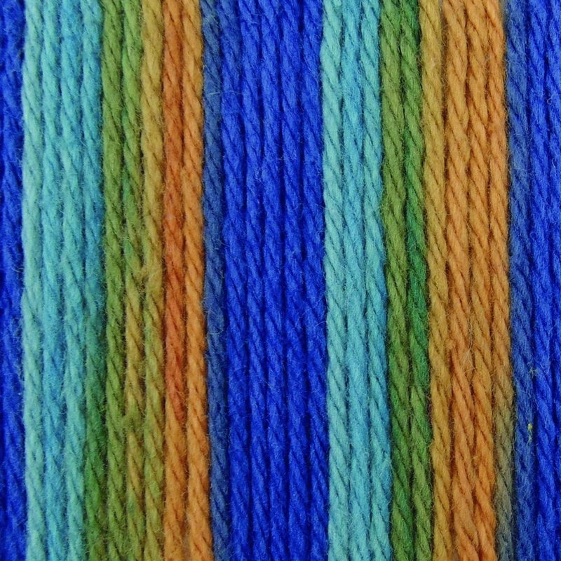 Lily Bulk Buy: Lily Sugar 'n Cream 100% Cotton Yarn (3-Pack) Ombres, Prints, Scents & Stripes (Capri #2747) - Image 2